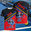 BlueJose Pickleball Man WFO Custom Tshirt & Hoodie For Randy Triplett
