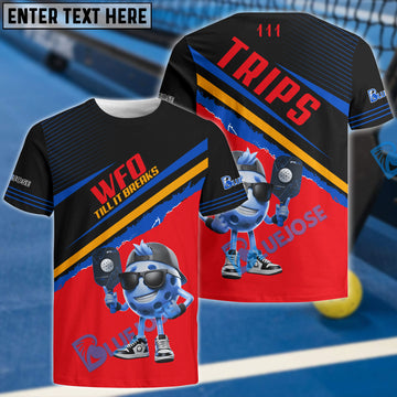BlueJose Pickleball Man WFO Custom Tshirt & Hoodie For Randy Triplett