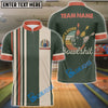 BlueJose Bowling And Pins That's Some Bowlshit Customized Name 3D Shirt (4 Colors)