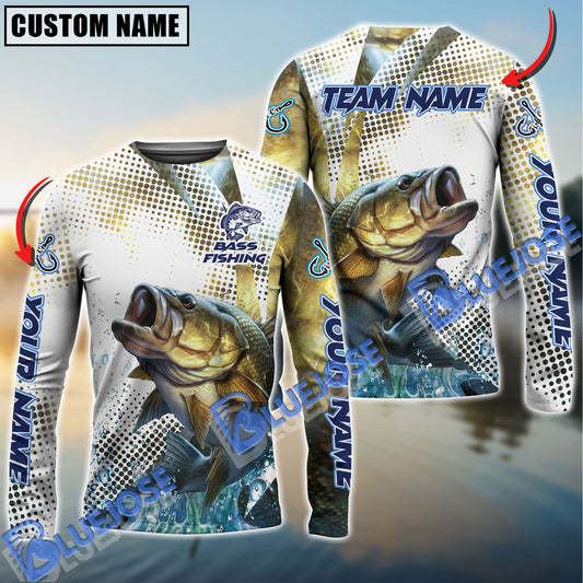 BlueJose Bass Water Sport Jersey Custom Name & Team Name Shirts