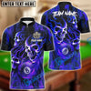 BlueJose Billiards 8 Ball Fusion Skulls Personalized Name, Team Name Unisex Shirt ( 4 Colors )
