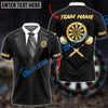 BlueJose Darts Gentleman Personalized Name, Team Name 3D Shirt (2 Colors)