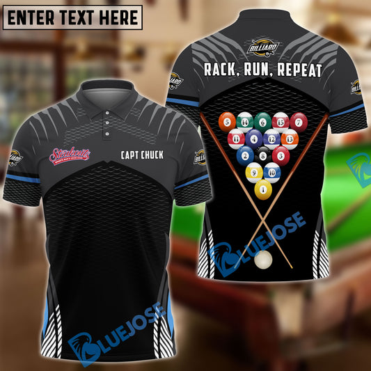 BlueJose Billiards Steakout Personalized Shirt