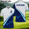 BlueJose Golf Limited Line Art Golf Lover Ball Customized Name, Team Name 3D Shirts (4 Colors)