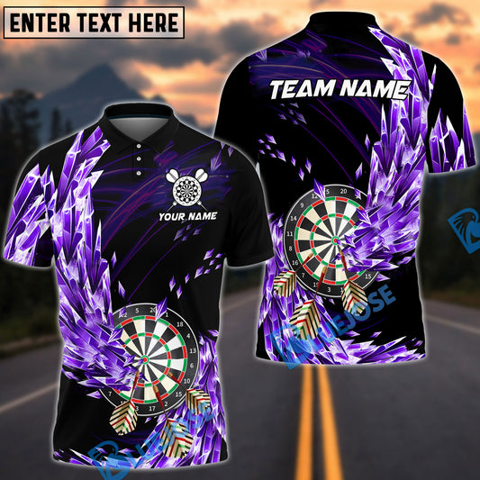 BlueJose Darts Breath Of Ice Personalized Name, Team Name Shirt (4 Colors)