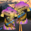 BlueJose Honey Bee  Purple Flower Personalized Shirt