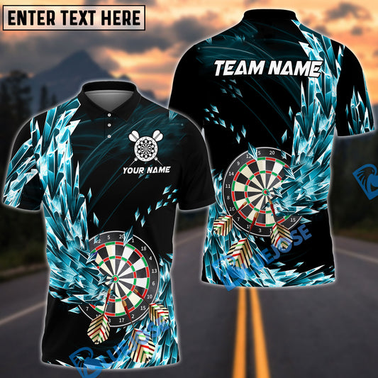 BlueJose Darts Breath Of Ice Personalized Name, Team Name Shirt (4 Colors)