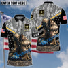 BlueJose Honor The Fallen Veteran Polo Shirt