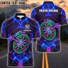 BlueJose Darts Neon Glow Personalized Name, Team Name Shirt (4 Colors)