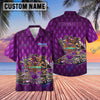 BlueJose Billiards Mardi Gras Theme Personalized Name Shirt For Carlos Nacianceno