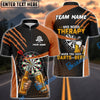 BlueJose Darts And Beer Therapy Personalized Name, Team Name Shirt (4 Colors)