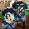 BlueJose Billiards Big Ice 8 Ball & 9 Ball Personalized Shirt