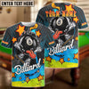 BlueJose Billiards Funny 8 Ball Pool Personalized Shirt