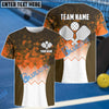 BlueJose Pickleball Diamond Pattern Personalized Name, Team Name Unisex Shirt (4 Colors)