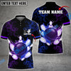 BlueJose Bowling And Pins Equal Battle Customized Name 3D Shirt (4 Colors)