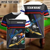 BlueJose Billiards Ball 8 Two Line Personalized Name Shirt (4 Colors)