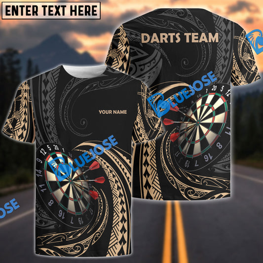 BlueJose Rolling Tribal Pattern Custom Darts Shirts