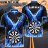 BlueJose Darts Rebirth Flame Phoenix Personalized Name, Team Name 3D Shirt (4 Colors)