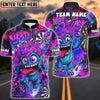 BlueJose Darts Crazy Monster Graffiti Personalized Name, Team Name Unisex Shirt (4 Colors)