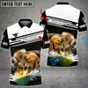 BlueJose Honey Bee Black White Personalized Shirt