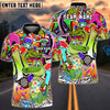 BlueJose Darts Crocodile Cartoon Personalized Name Shirt