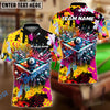 BlueJose Billiards Ball 8 Pool Yellow Graffiti Personalized Name, Team Name Unisex Shirt