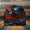 BlueJoses Bowling Almighty American Eagle Multicolor Personalized Name Cap