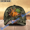 BlueJose Premium Cross And Deer Multicolor 3D Personalized Cap