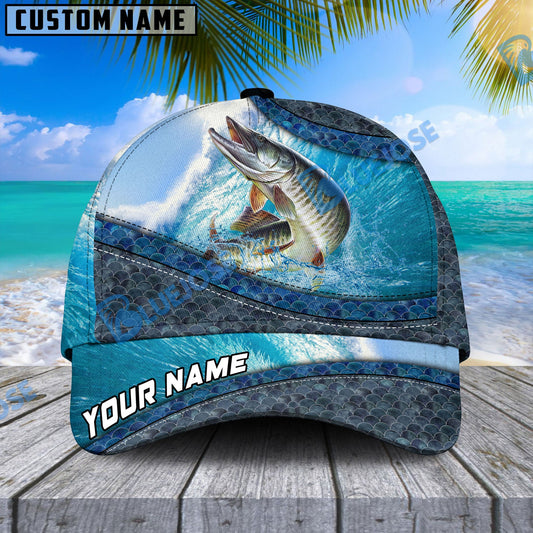 BlueJose Magic Musky Fishing Personalized Cap