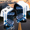 BlueJose Darts Champion Golden Personalized Name, Team Name Shirt (4 Colors)
