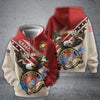 BlueJose Premium Proudly Served Multiservice US Veteran Zip Hoodie