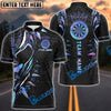 BlueJose Darts Black Panther WKD Personalized Name, Team Name Shirt (6 Colors)