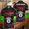 BlueJose Billiards Ball 8 Mechanic Core Personalized Shirt (4 Colors)