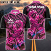 BlueJose Bowling And Pins Breast Cancer Awareness Personalized Name 3D Shirts