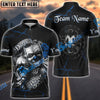 BlueJose Darts Evil Clown & Mask Design Multicolor Options Personalized Name Shirt (4 Colors)