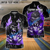 BlueJose Bowling And Pins Versus Kong Customized Name 3D Shirt (4 Colors)