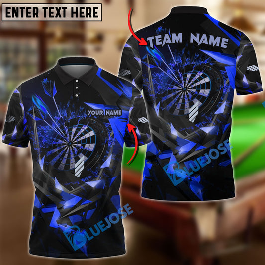 BlueJose Thunder Rising Darts Personalized Name, Team Name 3D Shirt (6 Colors)