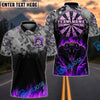 BlueJose Darts Snake Fire Flame Multicolor Options Personalized Name Shirt (4 Colors)