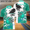BlueJoses Personalized Name Monster Ball and Pins Multicolor 3D Shirt