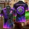 BlueJose Darts Burning Room Personalized Name, Team Name 3D Shirt (4 Colors)