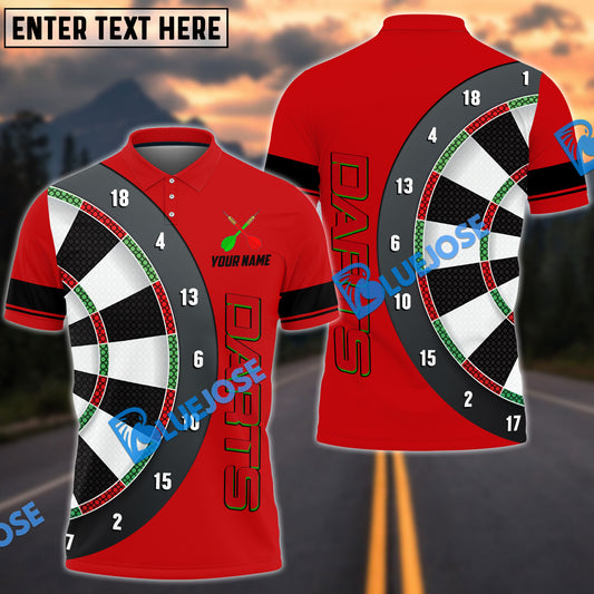 BlueJose Darts Is My Love Personalized Name Shirt (12 Colors)