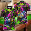 BlueJose Billiards Graffiti Up N Stroke Team Personalized Name 3D Shirt