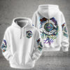 BlueJose Jeep Life Watercolor Compass Hoodie