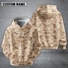 BlueJose Premium Personalized US Veteran Zip Hoodie