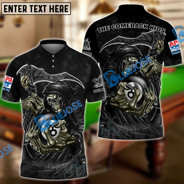 BlueJose Billiards T.C.B.K Personalized Shirt