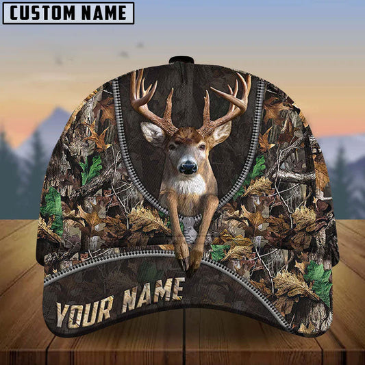 BlueJose Deer And Zipper Collab Artist Multicolor Personalized Cap