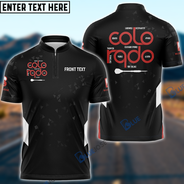 BlueJose Colorado Darts Custom Name Shirt