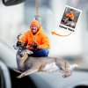 Custom Photo Ornament For Hunting Lovers - Personalized Acrylic Photo Ornament