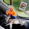 Custom Photo Ornament For Hunting Lovers - Personalized Acrylic Photo Ornament