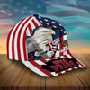 BlueJose Custom Name American Pride Eagle Patriotic Cap, Perfect Gift For Father'S Day